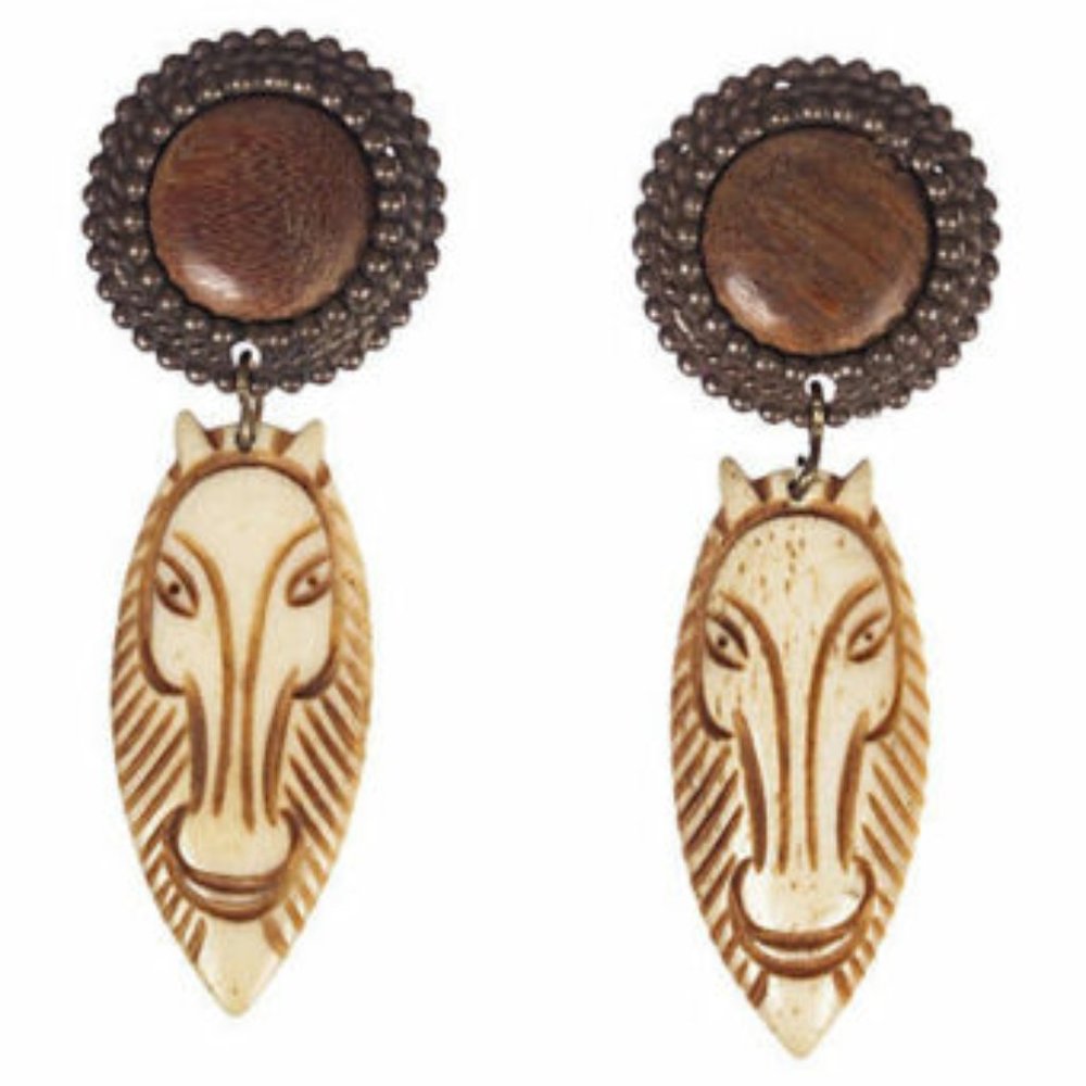 Edouard Rambaud Safari Drop Earrings